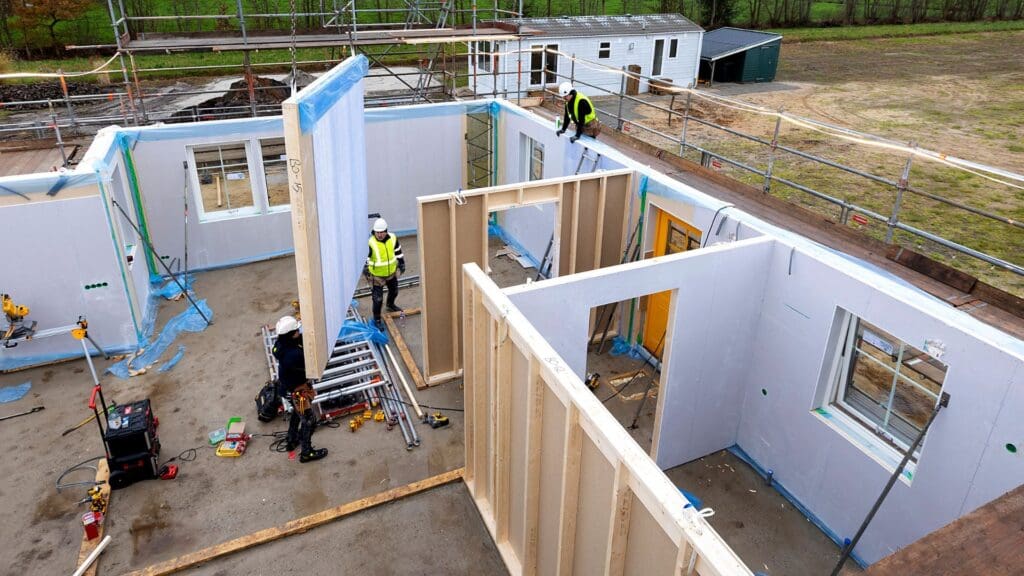 casco woning bouwen met levande
