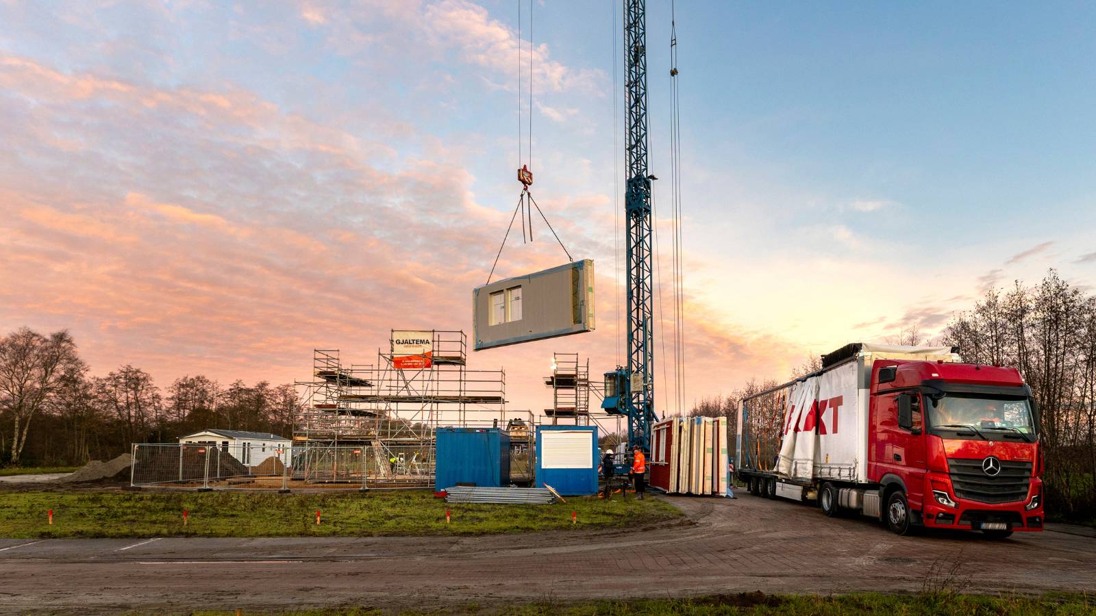 project pinkster zweeds huis bouwen