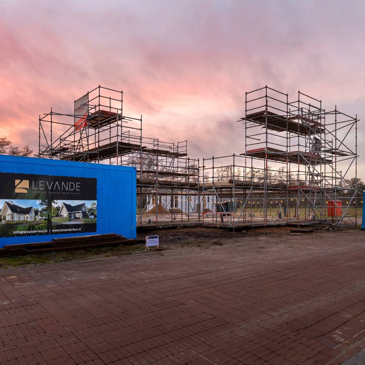 montage zweedse woning veenwouden