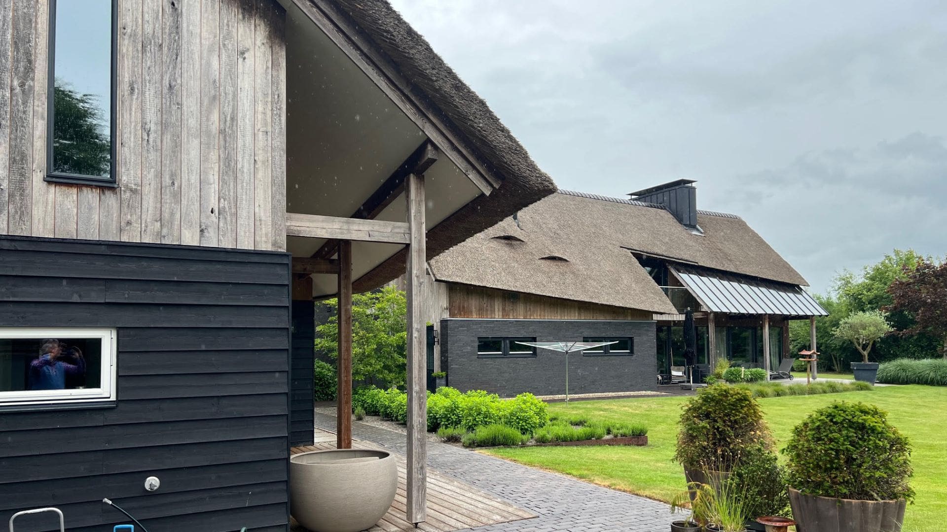 schuurwoning van hout