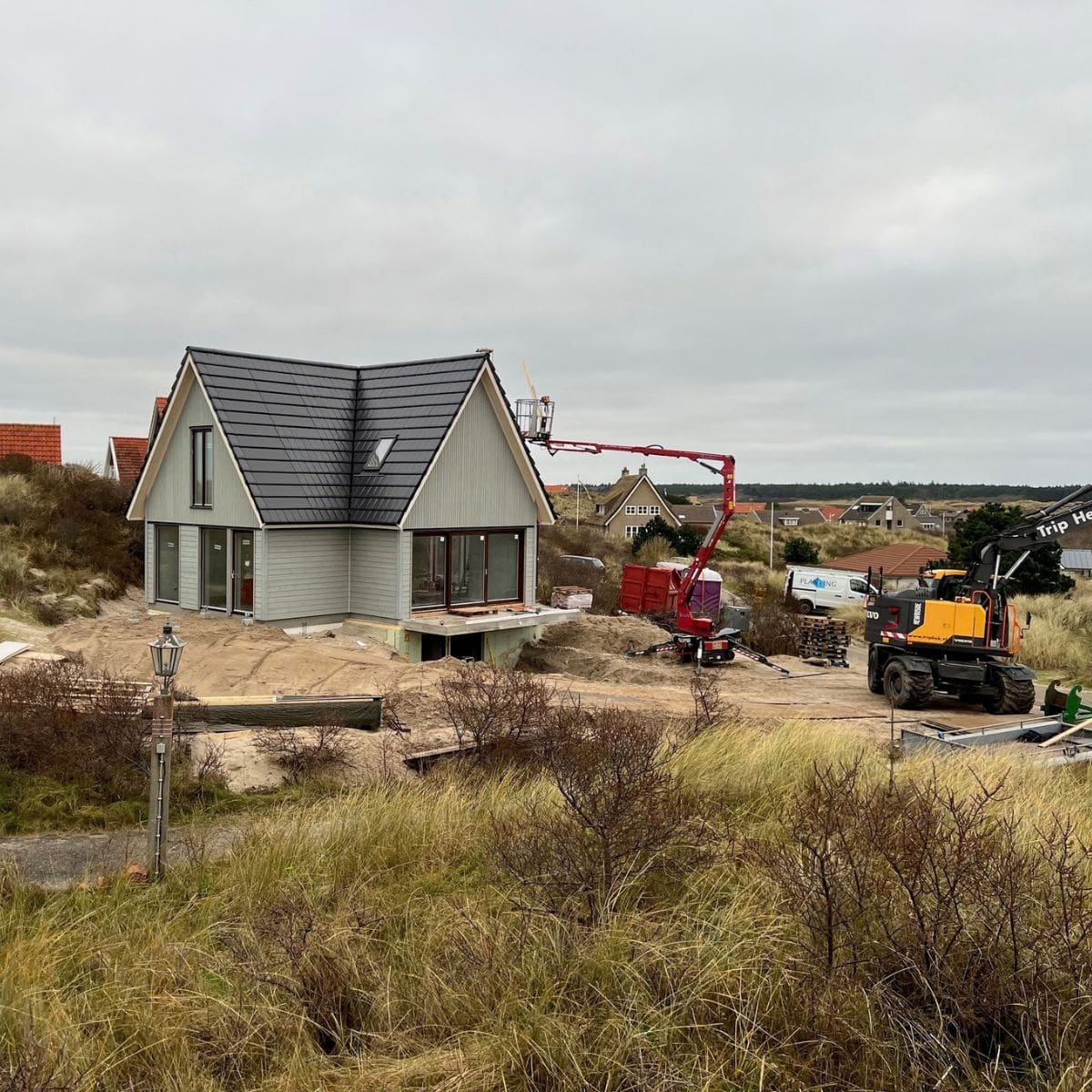 terschelling levande recreatiewoning bouwproces
