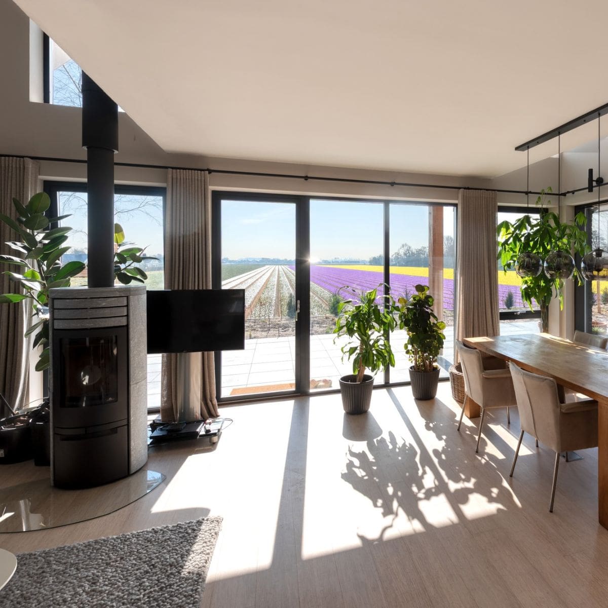 levande noordwijk woning met hout en steen